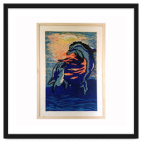 Sunset Dolphins