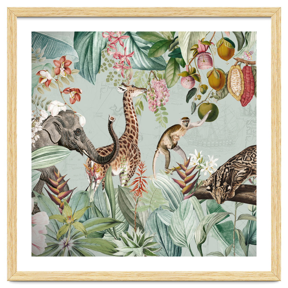 African Tropical Jungle Safari