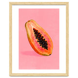 Papaya fruit illustration thumbnail
