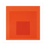 JOSEF ALBERS - HOMAGE TO THE SQUARE RED  (Print Only) thumbnail