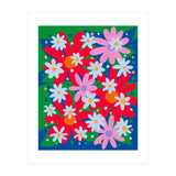 Bold Colorful Daisies (Print Only) thumbnail