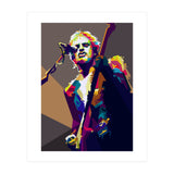 Sting The Police Pop Art WPAP (Print Only) thumbnail
