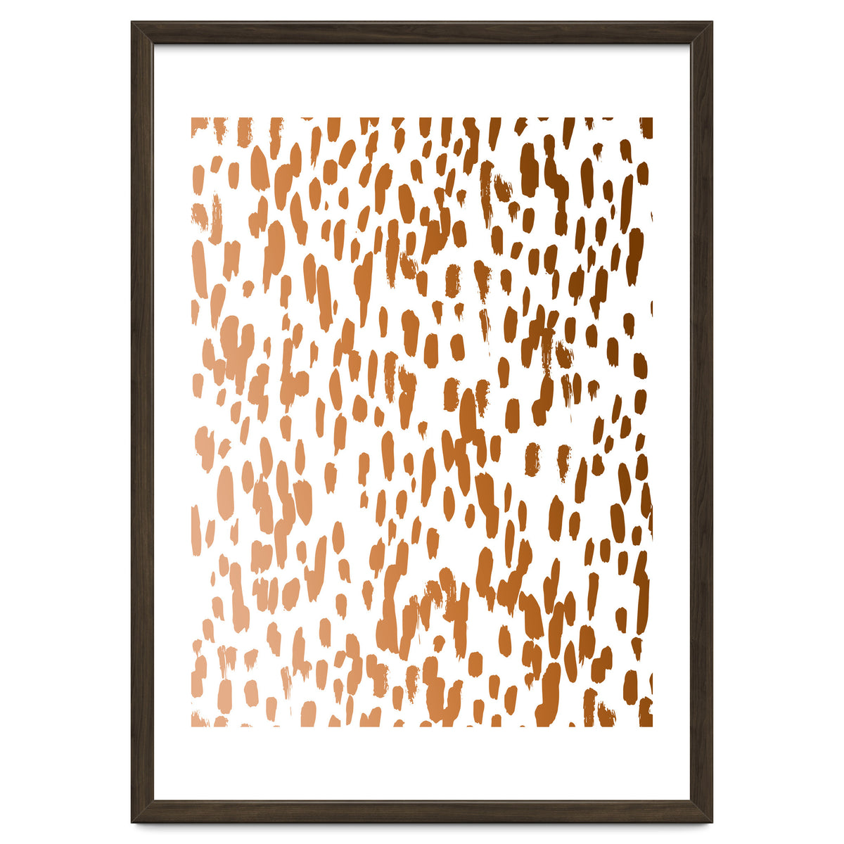 Copper Brushstrokes #society6 #decor #interiors