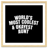 World's most coolest and okayest aunt thumbnail