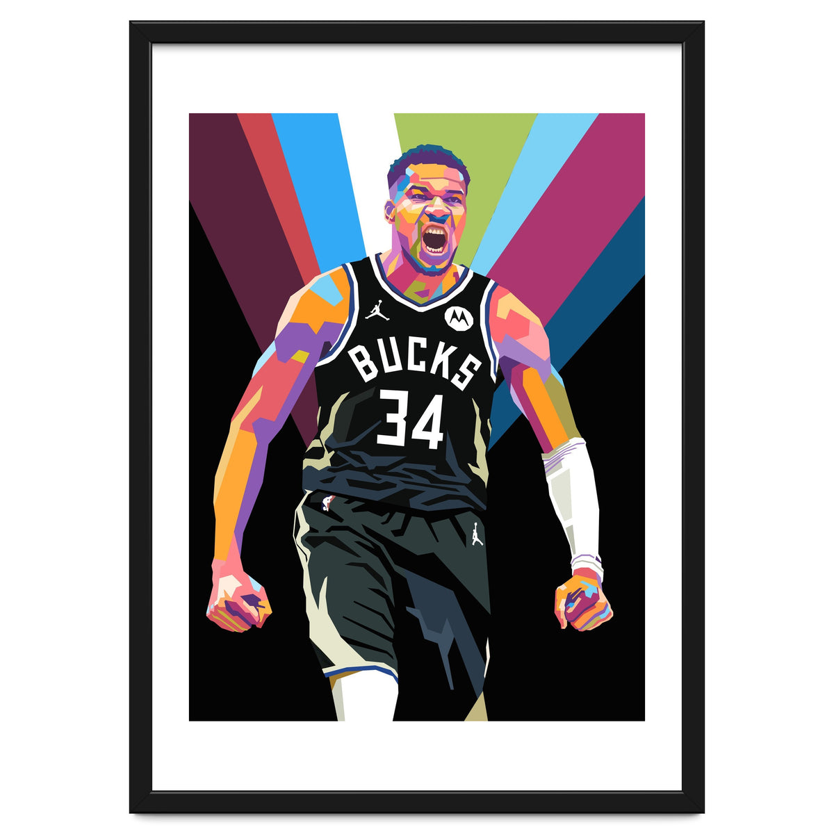 Giannis Antetokounmpo art