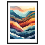 Abstract Ethereal Mountain Landscape thumbnail