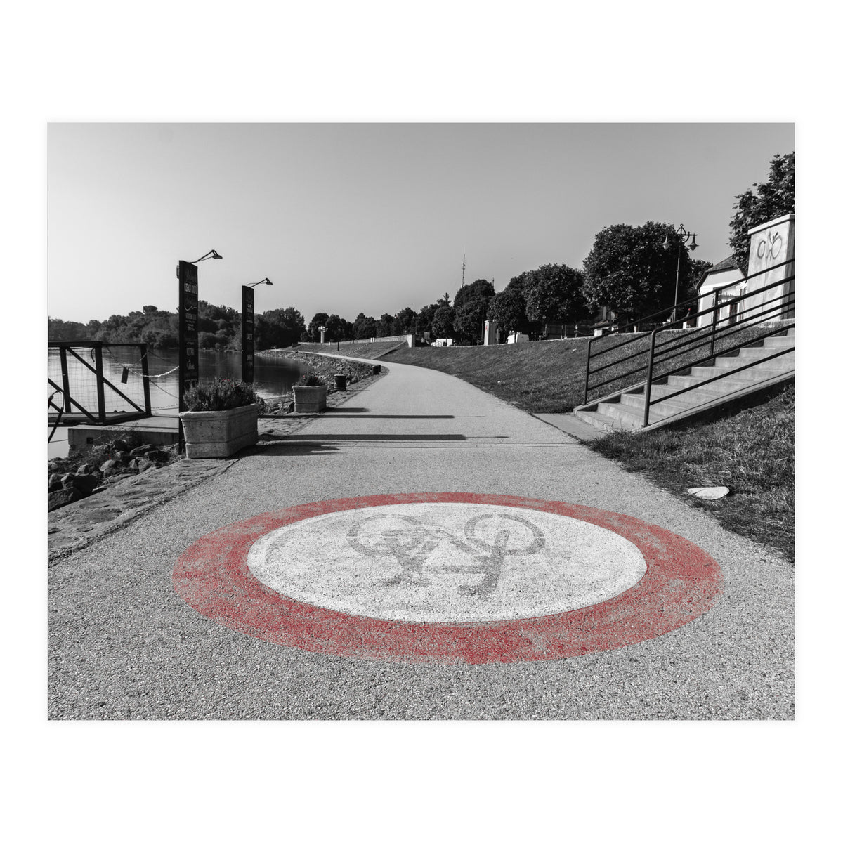 No way for bikes (Print Only)