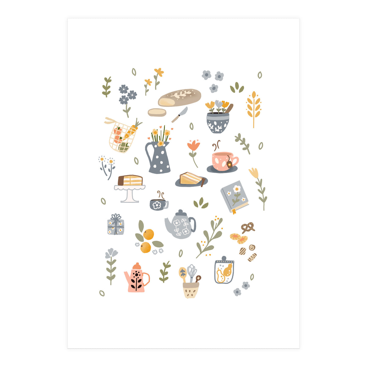 Country Kitchen  (Print Only)