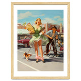 Funny Pin Up Shopping Girl thumbnail
