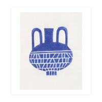 Linocut Vase #6 (Print Only)