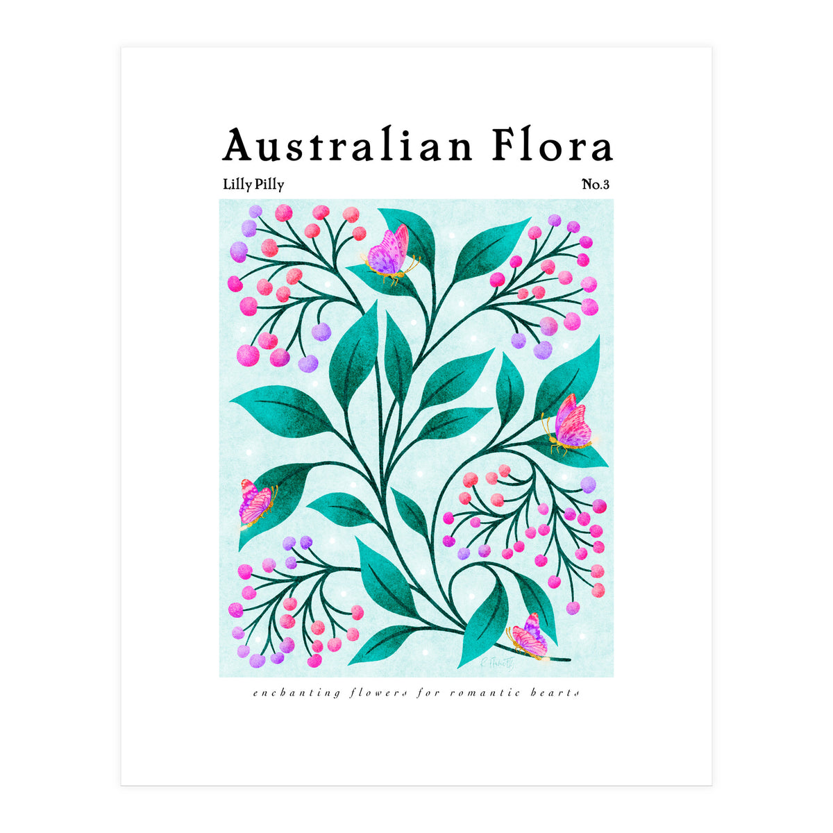 Australian Flora: Lilly Pilly (Print Only)