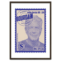 Anthony Bourdain Stamps Art