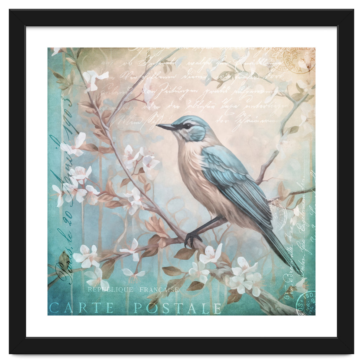 Bird Vintage Nostalgia II