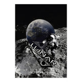 Lunar Moon Planet Astronaut (Print Only) thumbnail