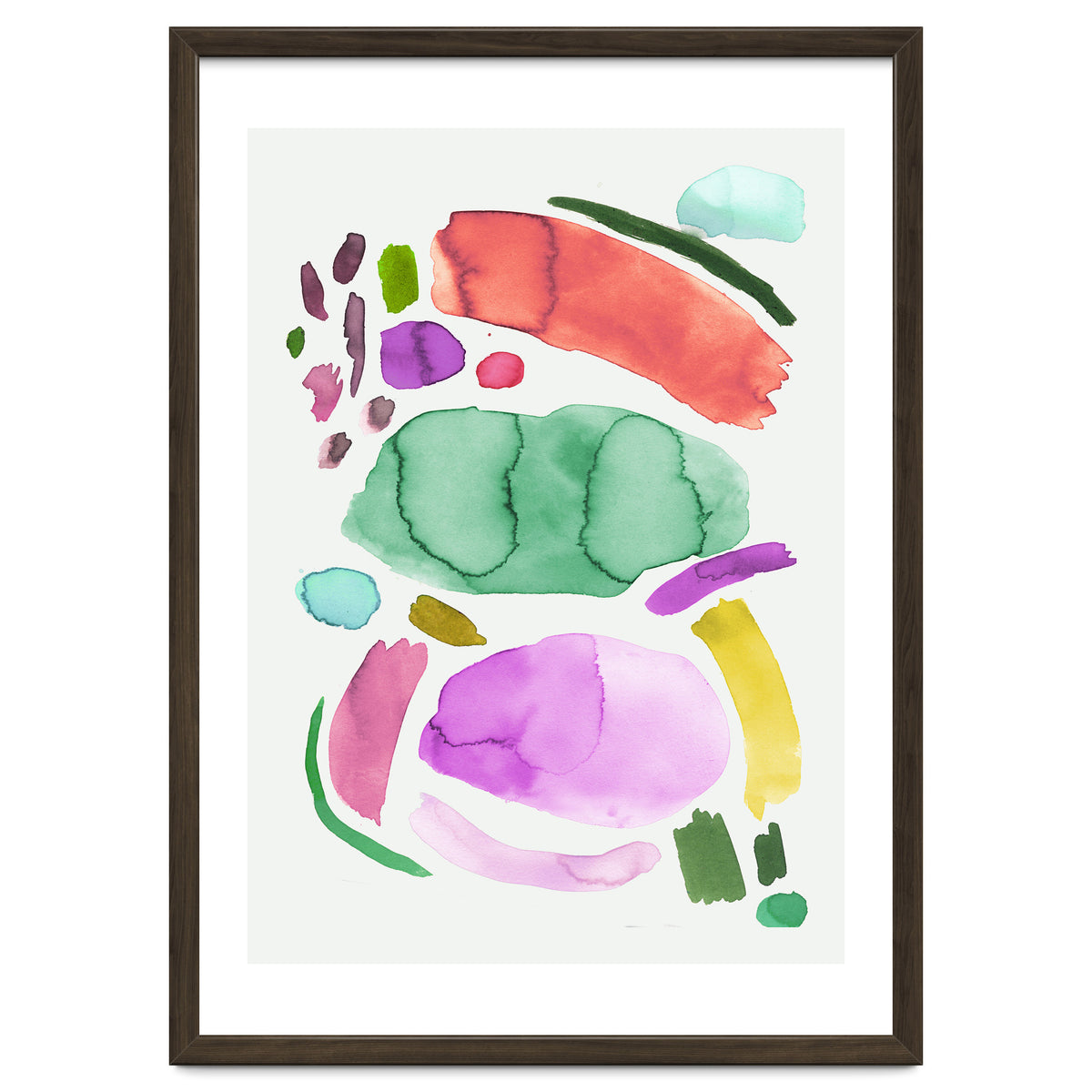 Watercolor Abstract Bold II