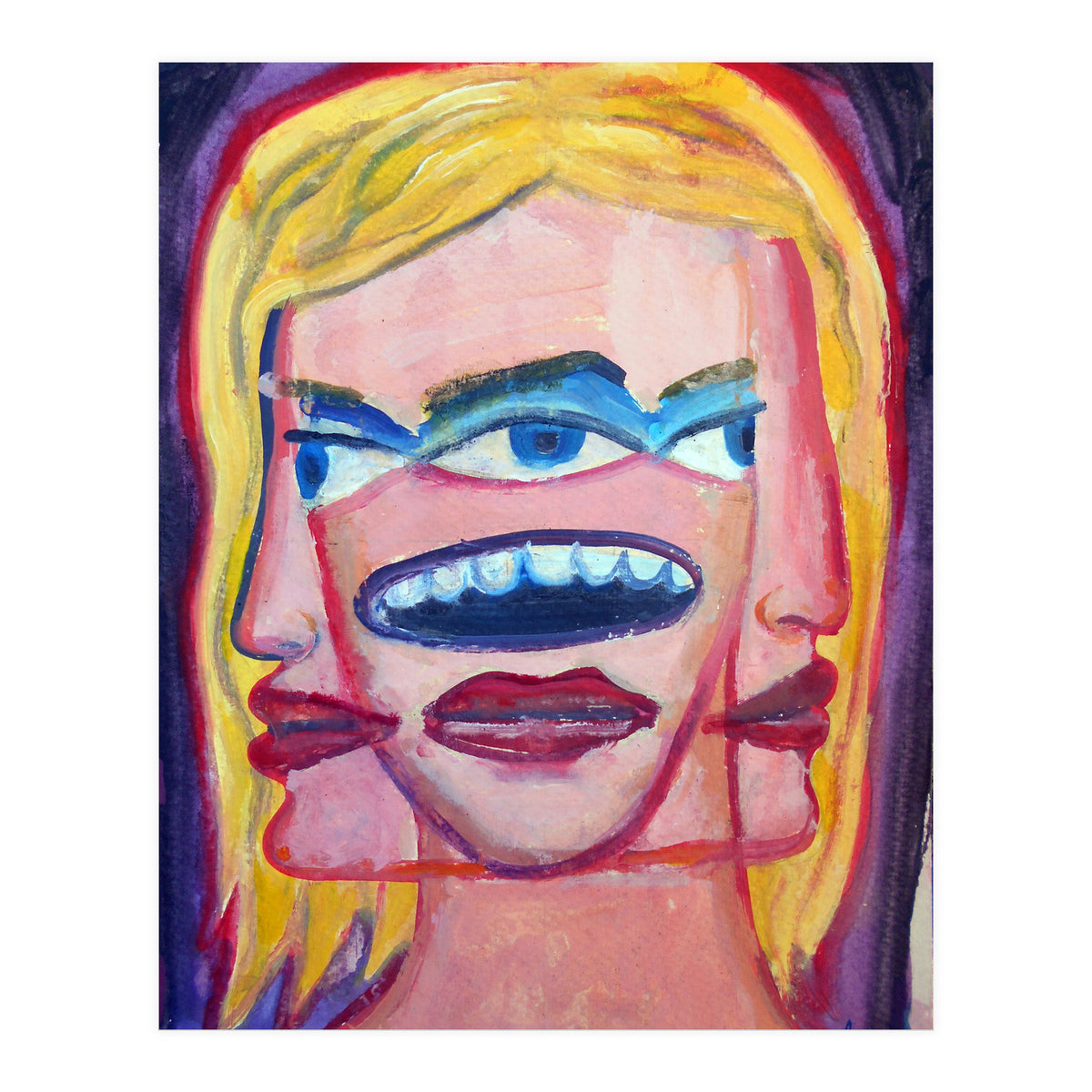 Cabeza De Mujer 13 (Print Only)