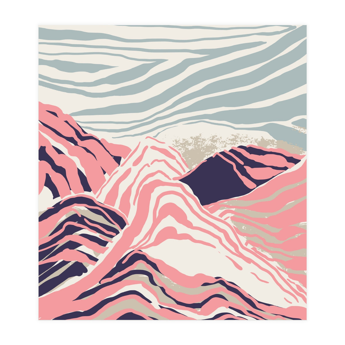 Follow the lines Wanderlust (Print Only)