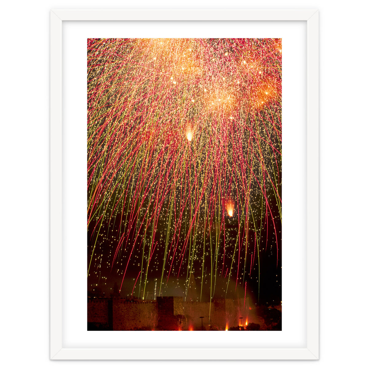Fireworks over Jerusalem II