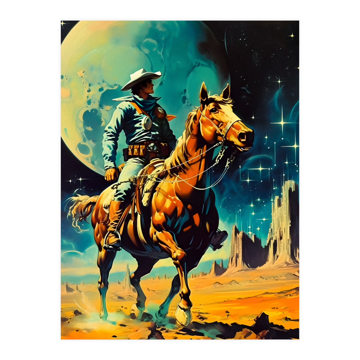 The Space Cowboy (Print Only)