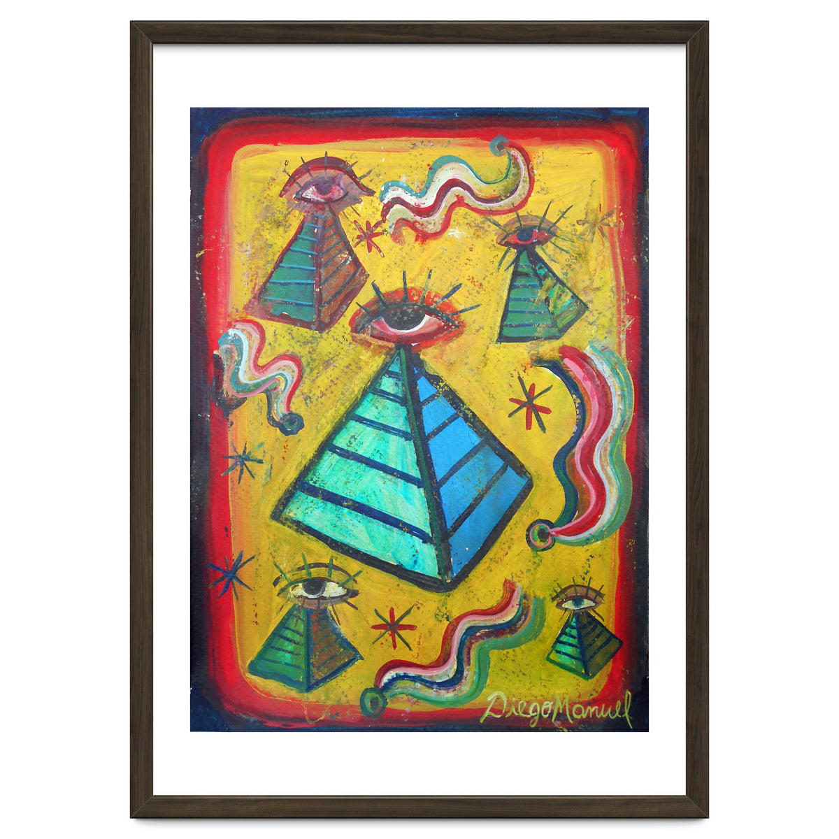 Piramides Ojos Y Cometas