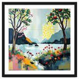 Serene Mountain Lake Landscape thumbnail