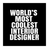 world's most coolest interior designer (Print Only) thumbnail