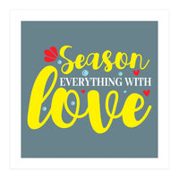 Season Everything With Love  (Print Only)