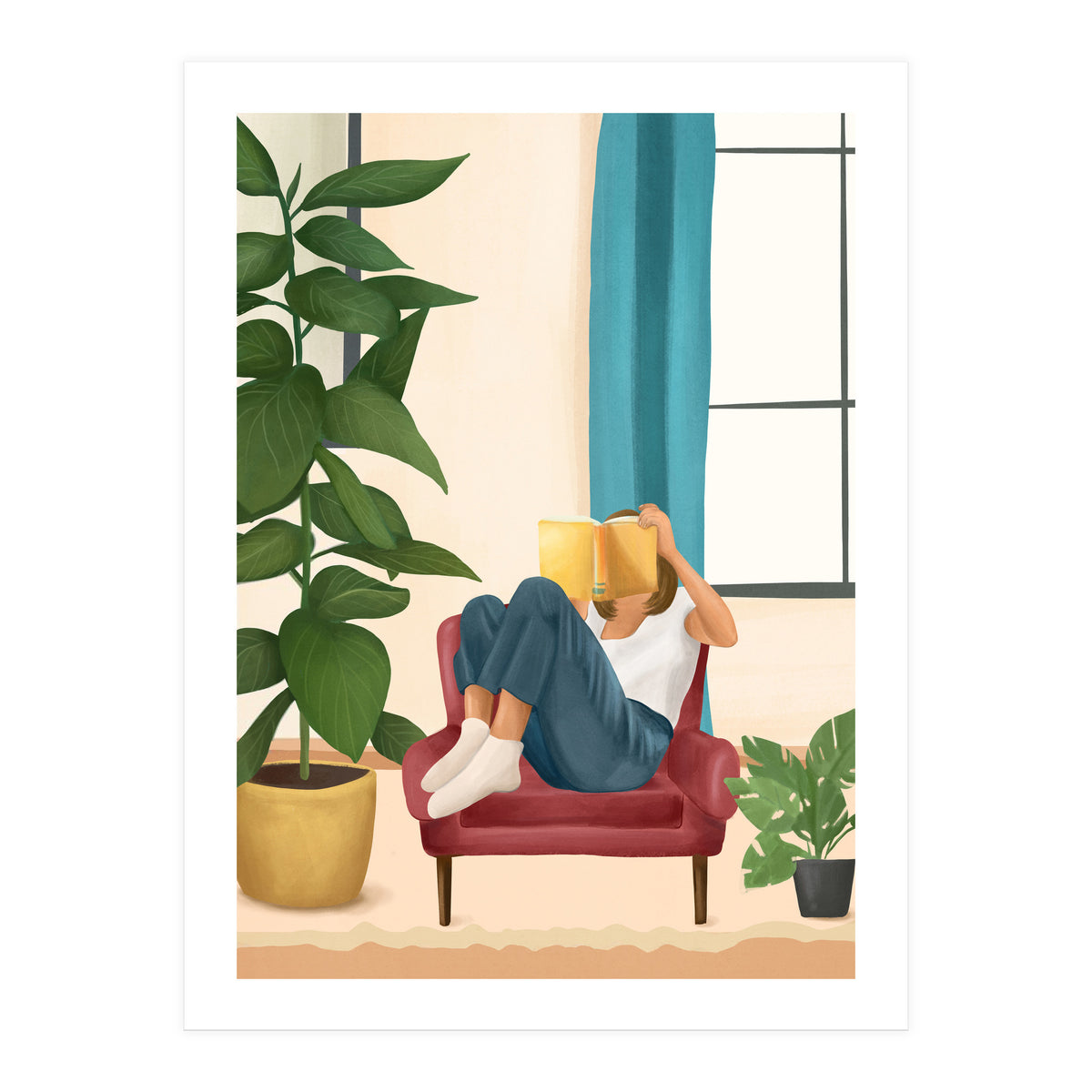 On The Pages Of A Book (Print Only)