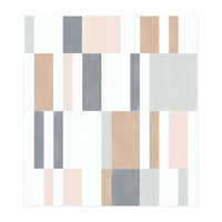 Muted Pastel Tiles 01 (Print Only)