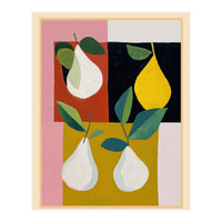 Modern Pears Still Life II (Print Only)
