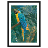 Macaw in the jungle thumbnail
