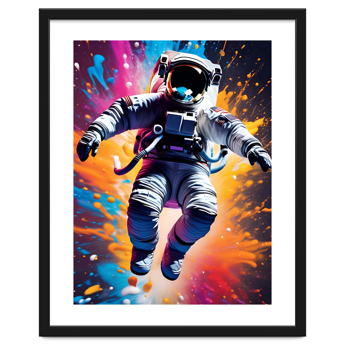 Cosmonaut, Graffiti