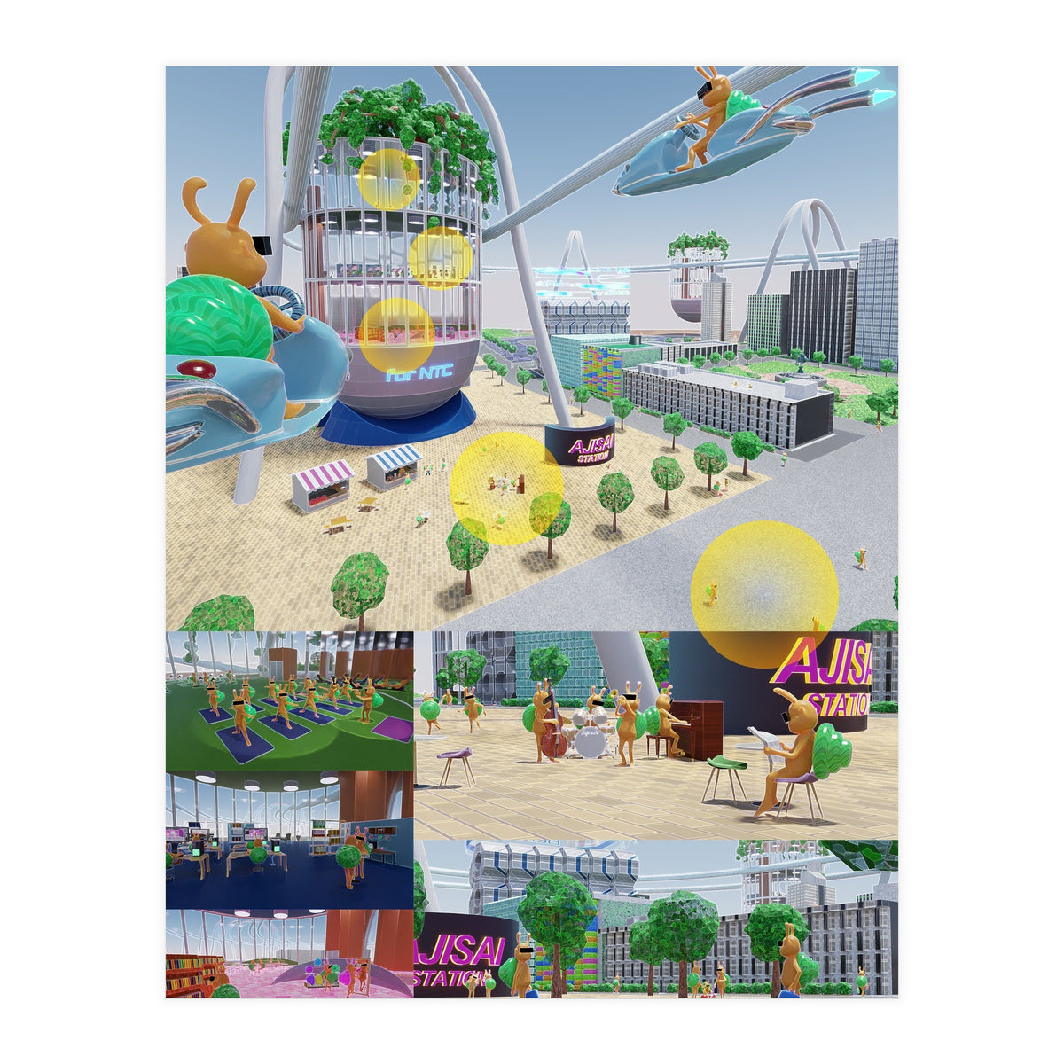 Mobile Station (Lwuba 023 Mobile Station 01) (Print Only)