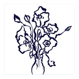 flowers line art (Print Only) thumbnail