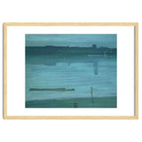 Nocturne, Blue and Silver: Chelsea, 1871 Canvas, 50,2 x 60,8 cm. thumbnail