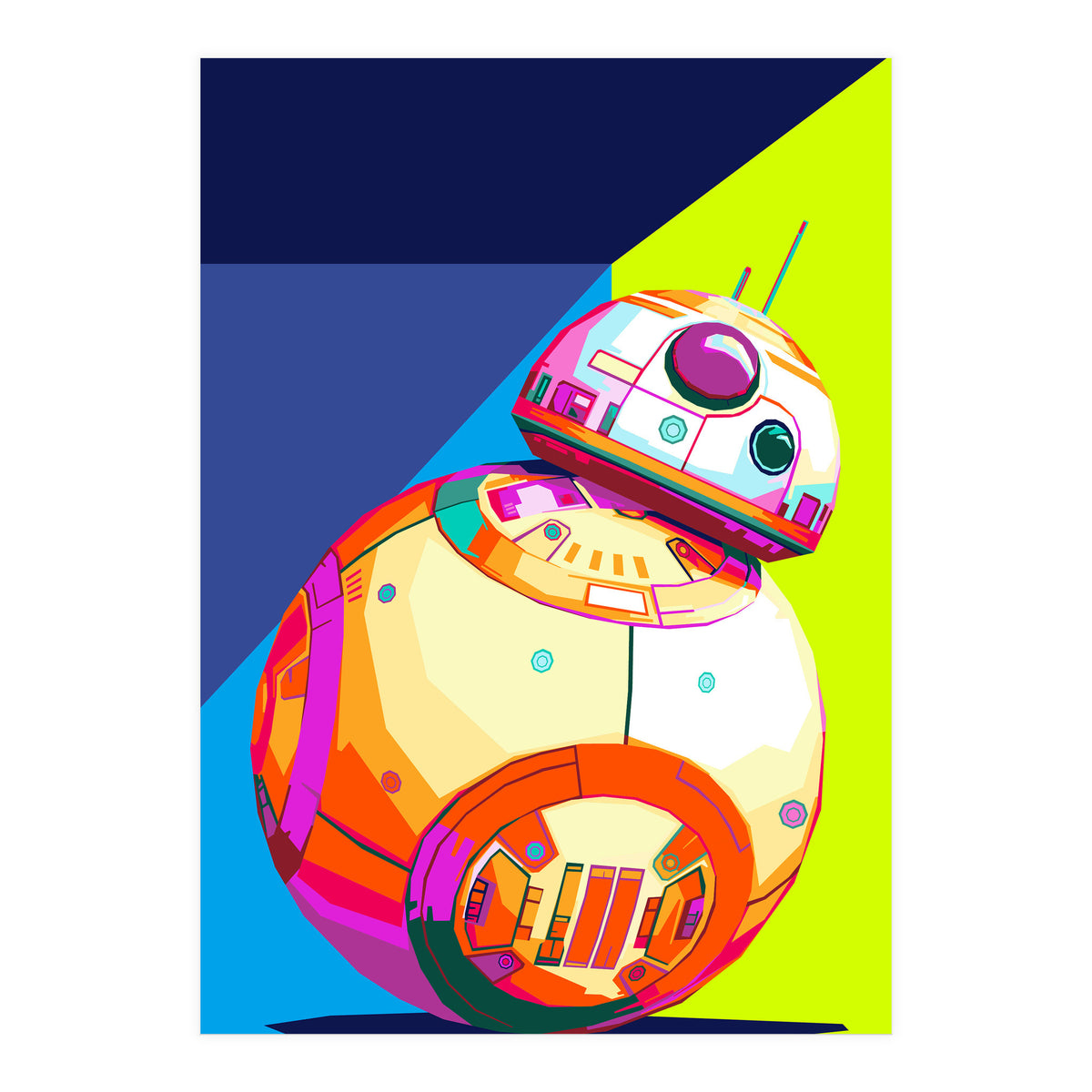 Star Wars Illustration Pop Art (Print Only)