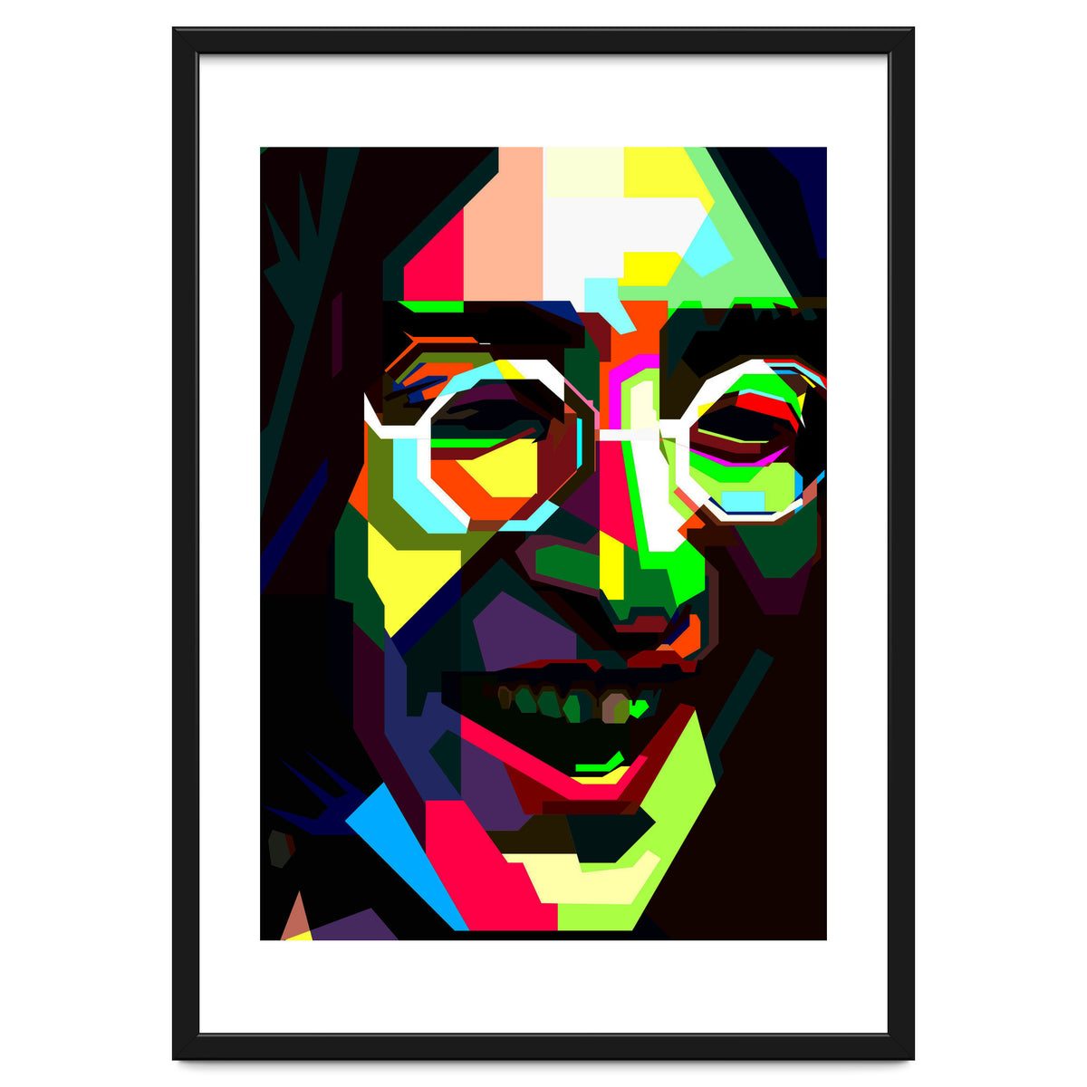 John Lennon Legend Pop Art WPAP