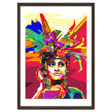 Beauty Traditional Ethnic Woman Pop Art thumbnail