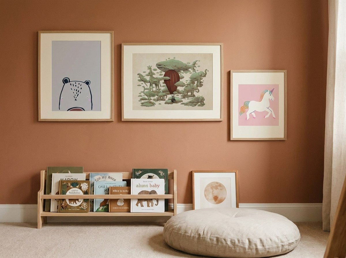 Dreamland Whimsy Gallery Wall Set arrangement