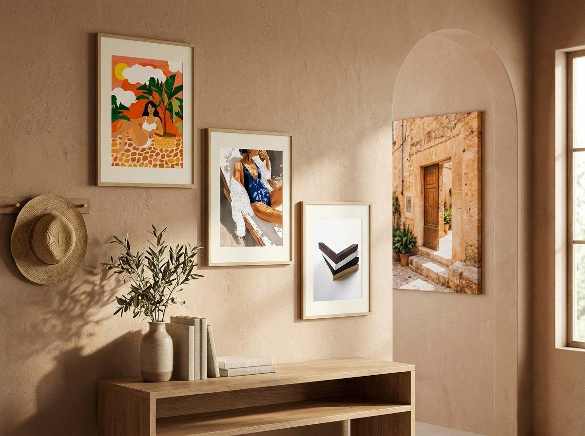 Coastal Daydream Gallery Wall Set arrangement