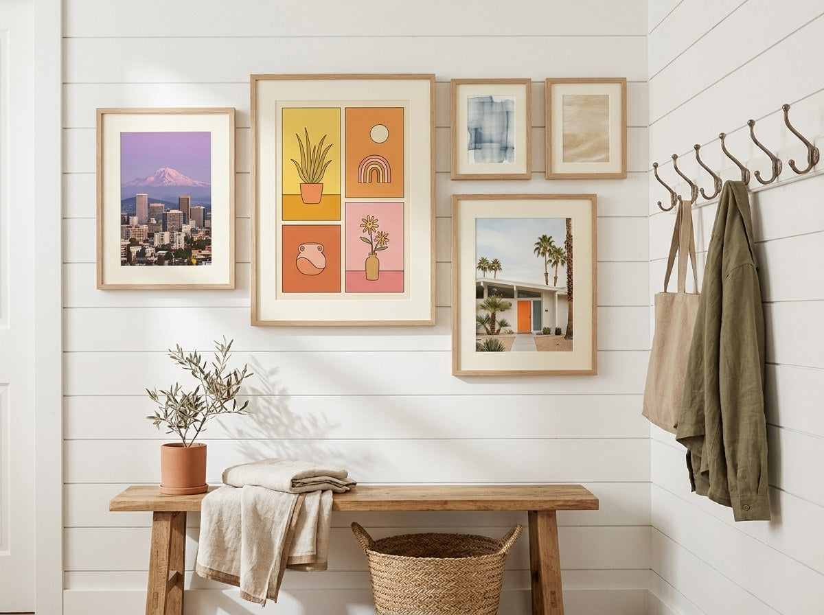 Desert Dreams Gallery Wall Set arrangement