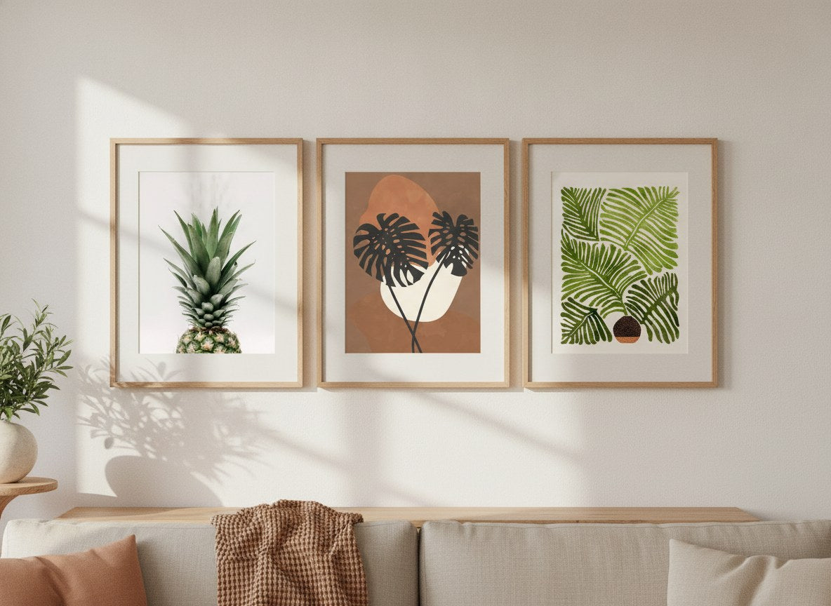 Desert Bloom Gallery Wall Set arrangement