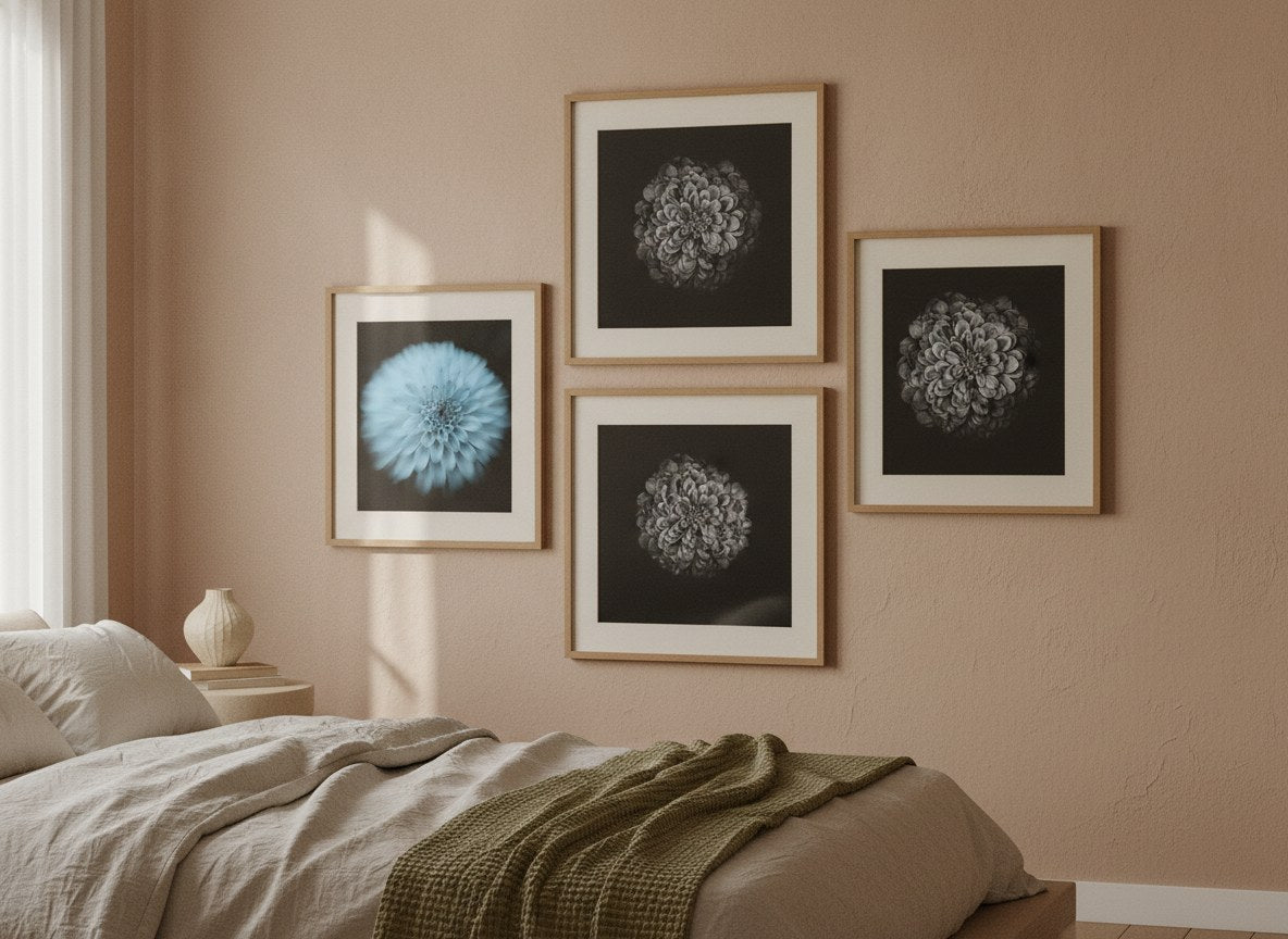Botanical Whispers Gallery Wall Set arrangement