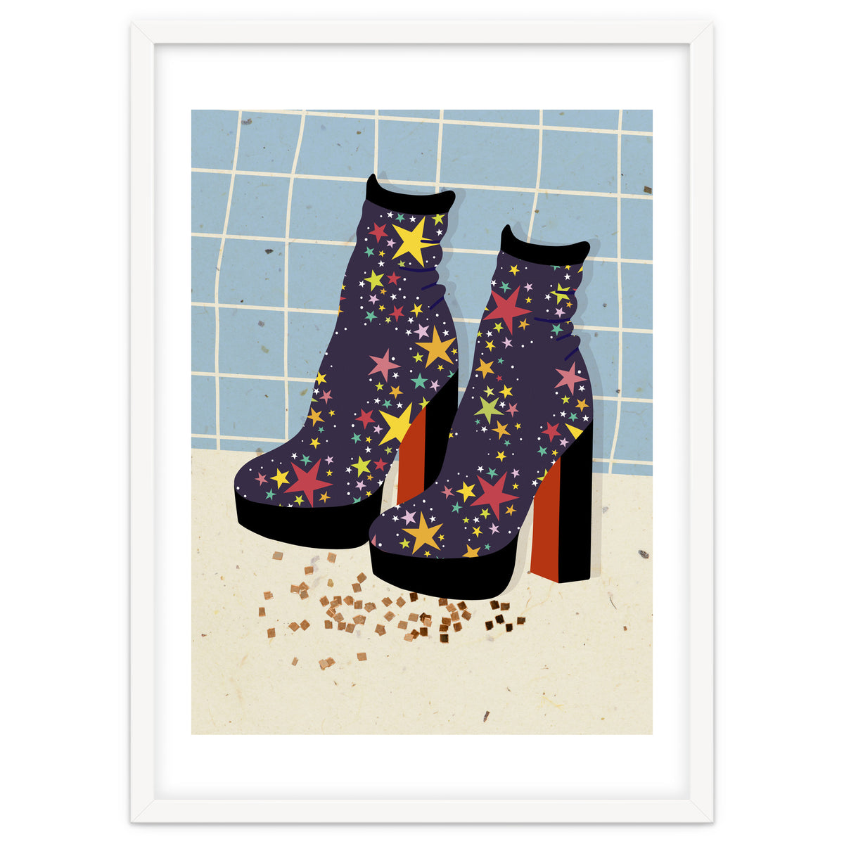 Starry Disco Shoes