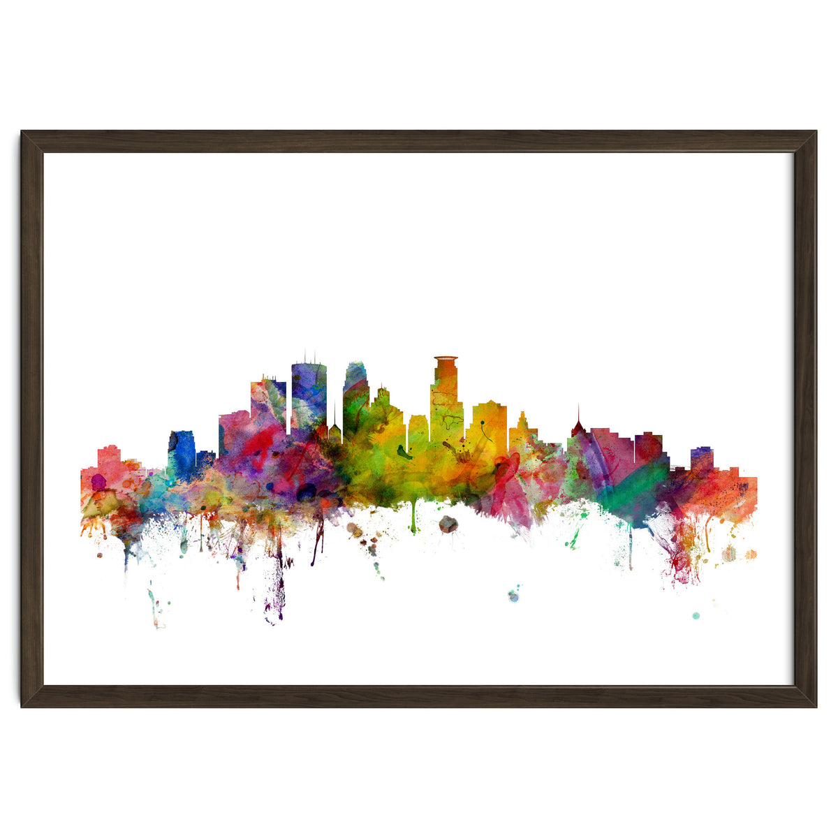 Minneapolis Minnesota Skyline