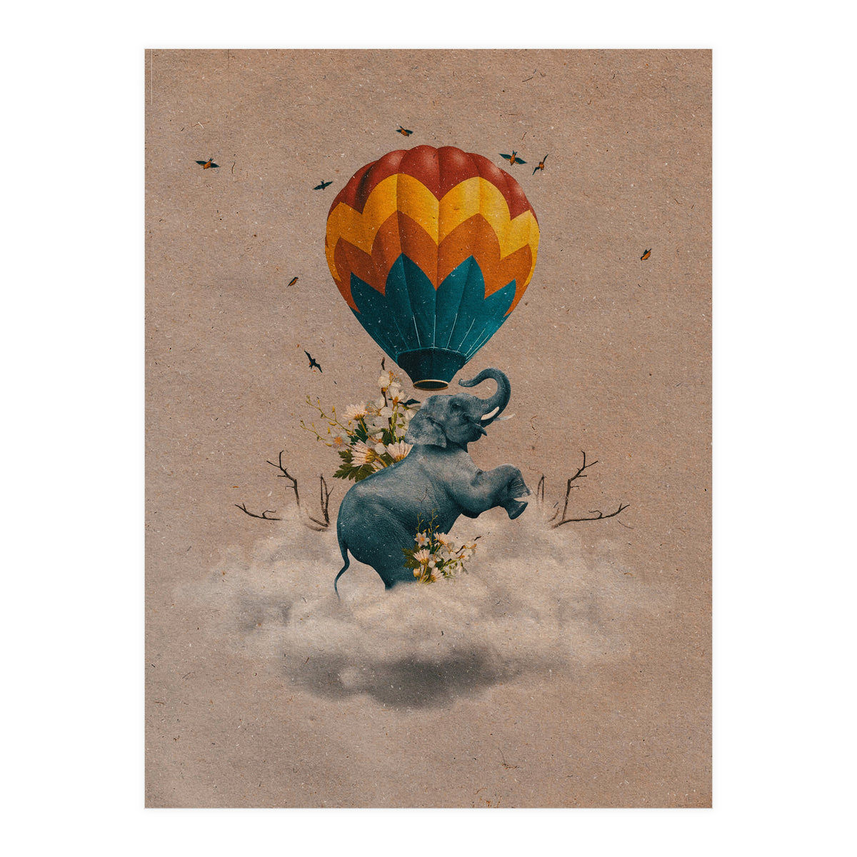 Between clouds (Print Only)