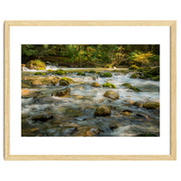 Water Flowing over Rocks