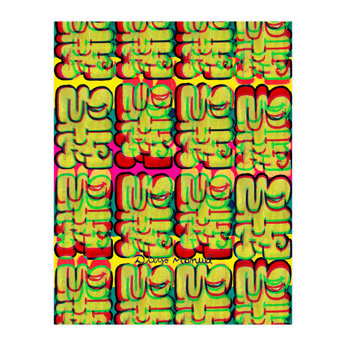 Graffitis 2021 Tapiz 118 (Print Only)