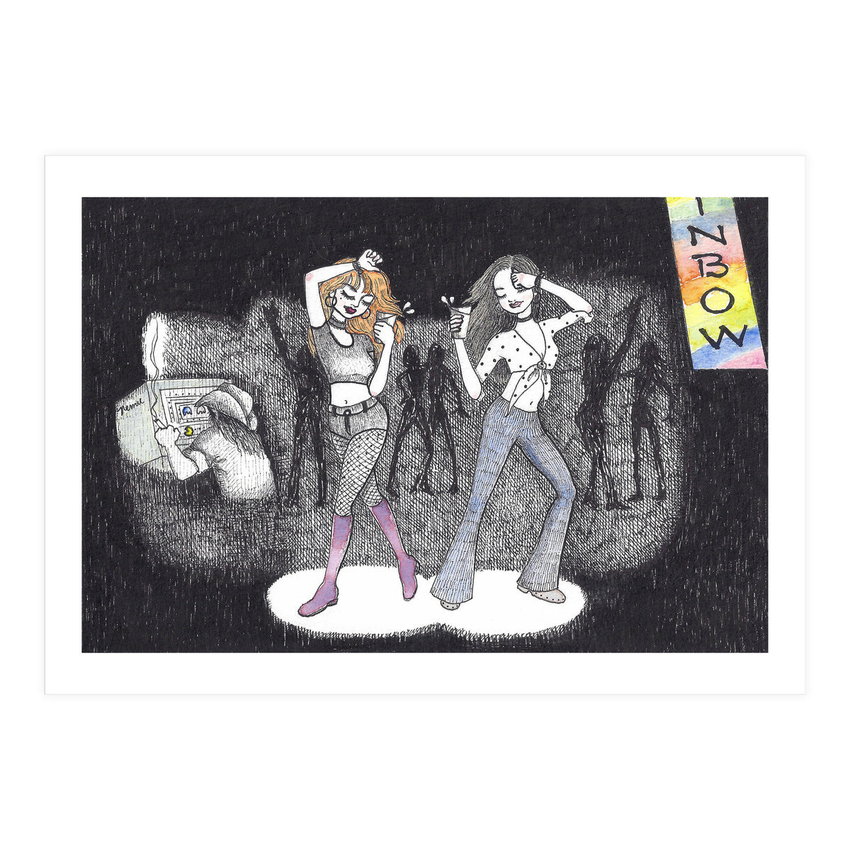 Dancing Queens In The 90's (Print Only)