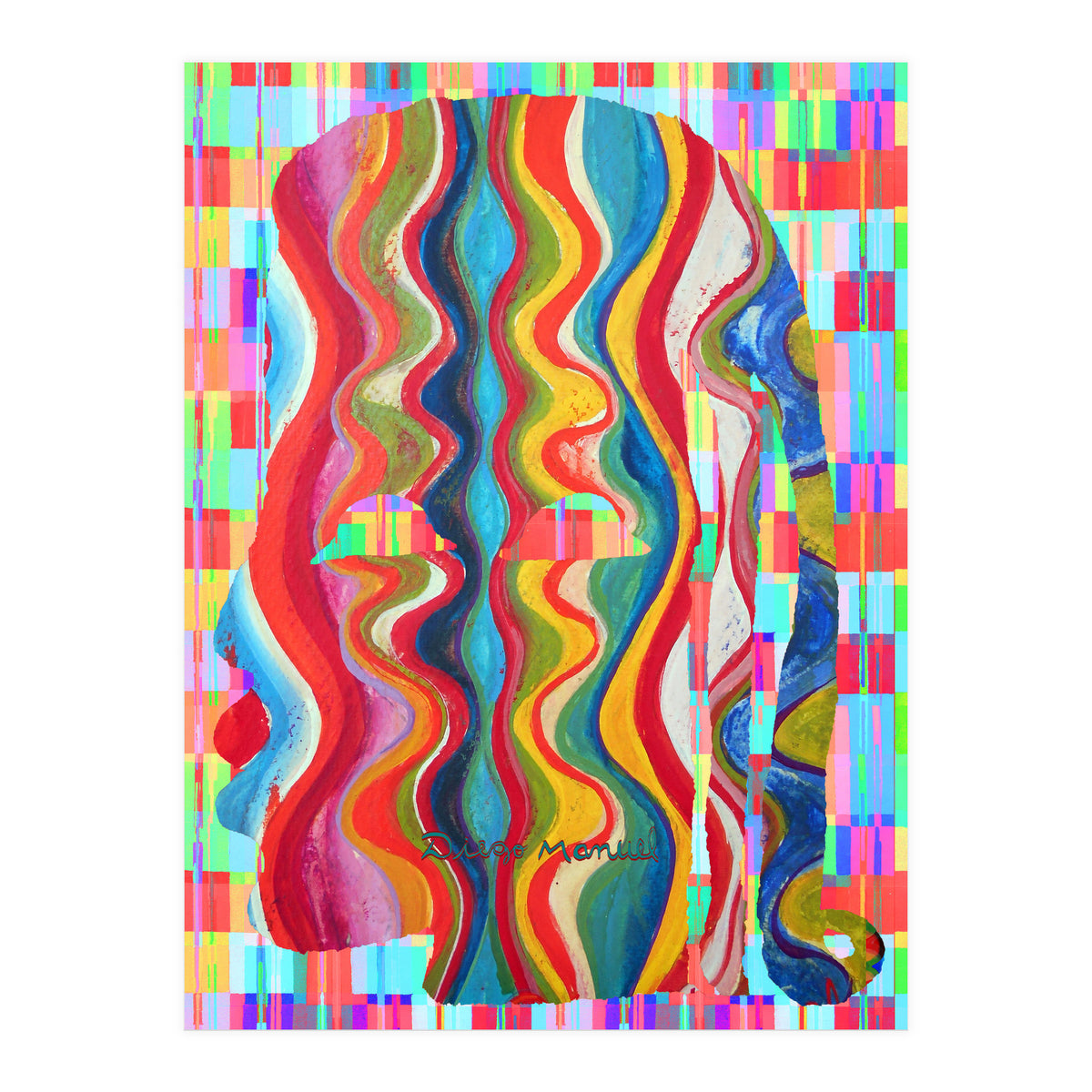 Abstracto Pop Nuevo B Nuevo 9 (Print Only)